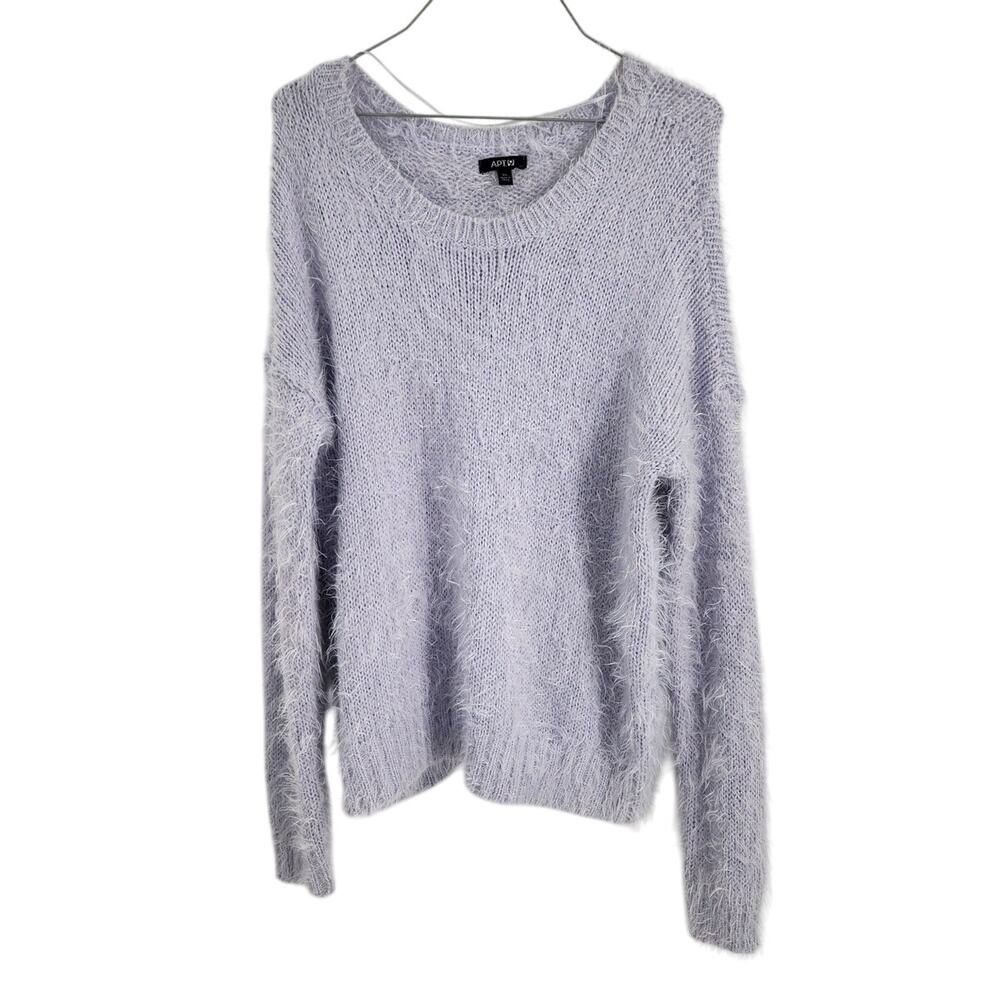 Apt 9 Fuzzy Eyelash Sweater - Women's Extra Large XL